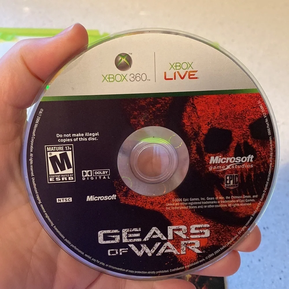 Xbox 360 Gears Of War Game
